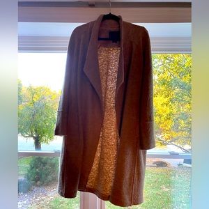 Wool long winter coat